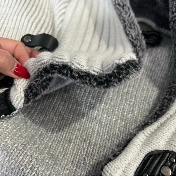 LCR Black Edition Men’s Sweater Climax Smokey Grey Size Medium - Picture 11 of 15